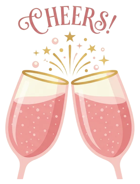 Champagne toast